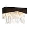 Cwi Lighting Havely 2 Light Wall Sconce With Chrome Finish 5674W10C-B - alternate 1